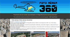 Desktop Screenshot of fotoaerea360.com